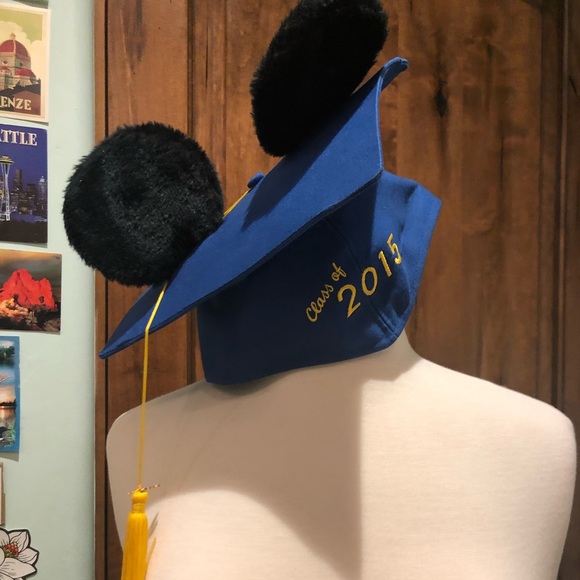 Disney Accessories Class Of 25 Disney Mickey Ears Graduation Cap Poshmark
